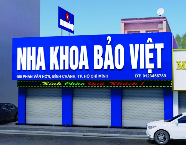 Thiết Kế Bảng Hiệu Nha Khoa
